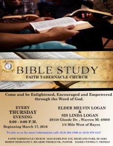 Join The Logans each week for Bible Study